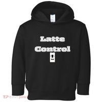 Funny Latte Enthusiasm Expresso Fan Graphic Toddler Hoodie thumb 0