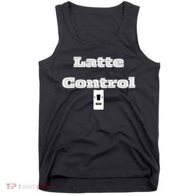Funny Latte Enthusiasm Expresso Fan Graphic Tank Top