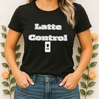 Funny Latte Enthusiasm Expresso Fan Graphic Women's T-Shirt thumb 2