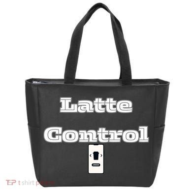 Funny Latte Enthusiasm Expresso Fan Graphic Tote Bag