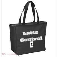 Funny Latte Enthusiasm Expresso Fan Graphic Tote Bag thumb 2