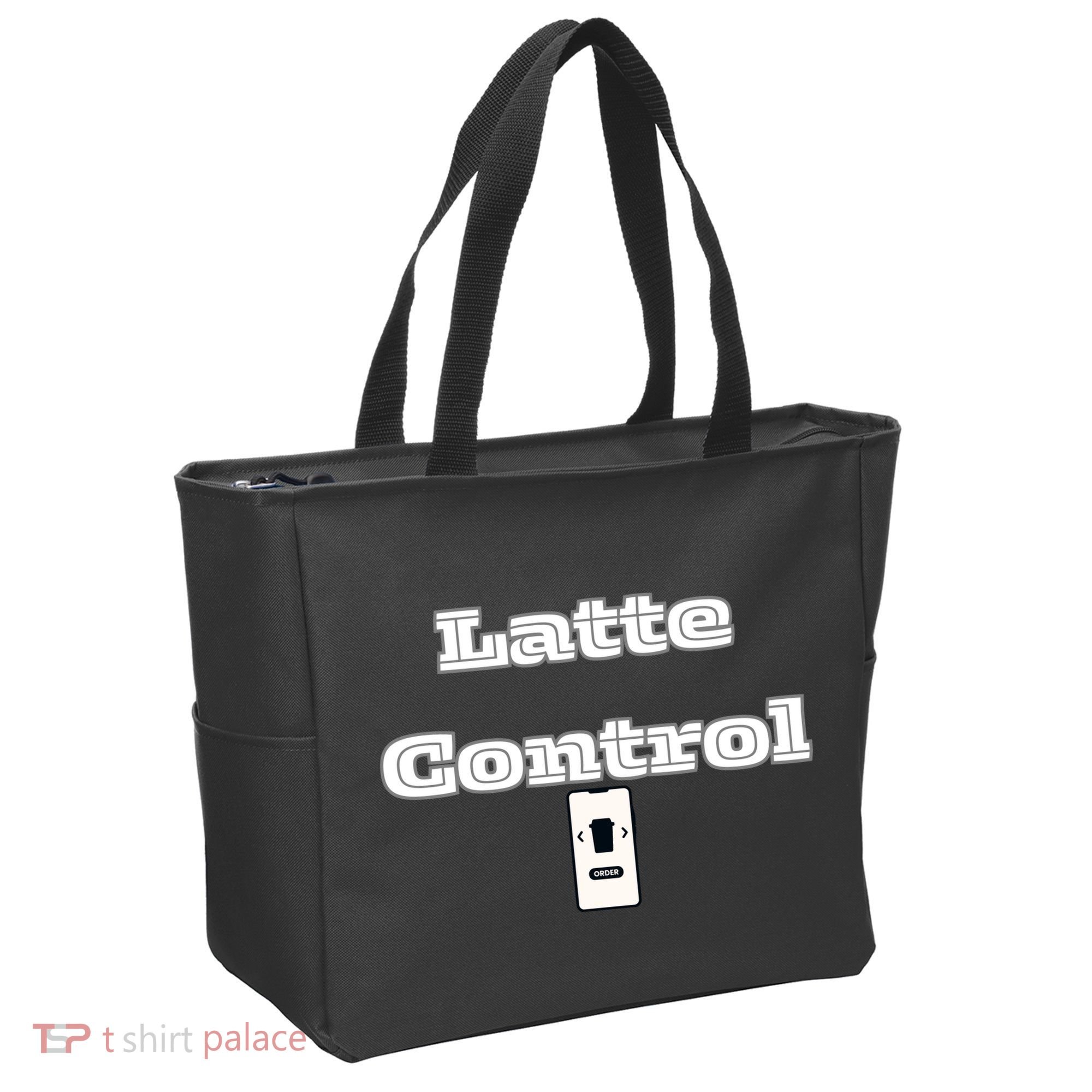 Funny Latte Enthusiasm Expresso Fan Graphic Tote Bag