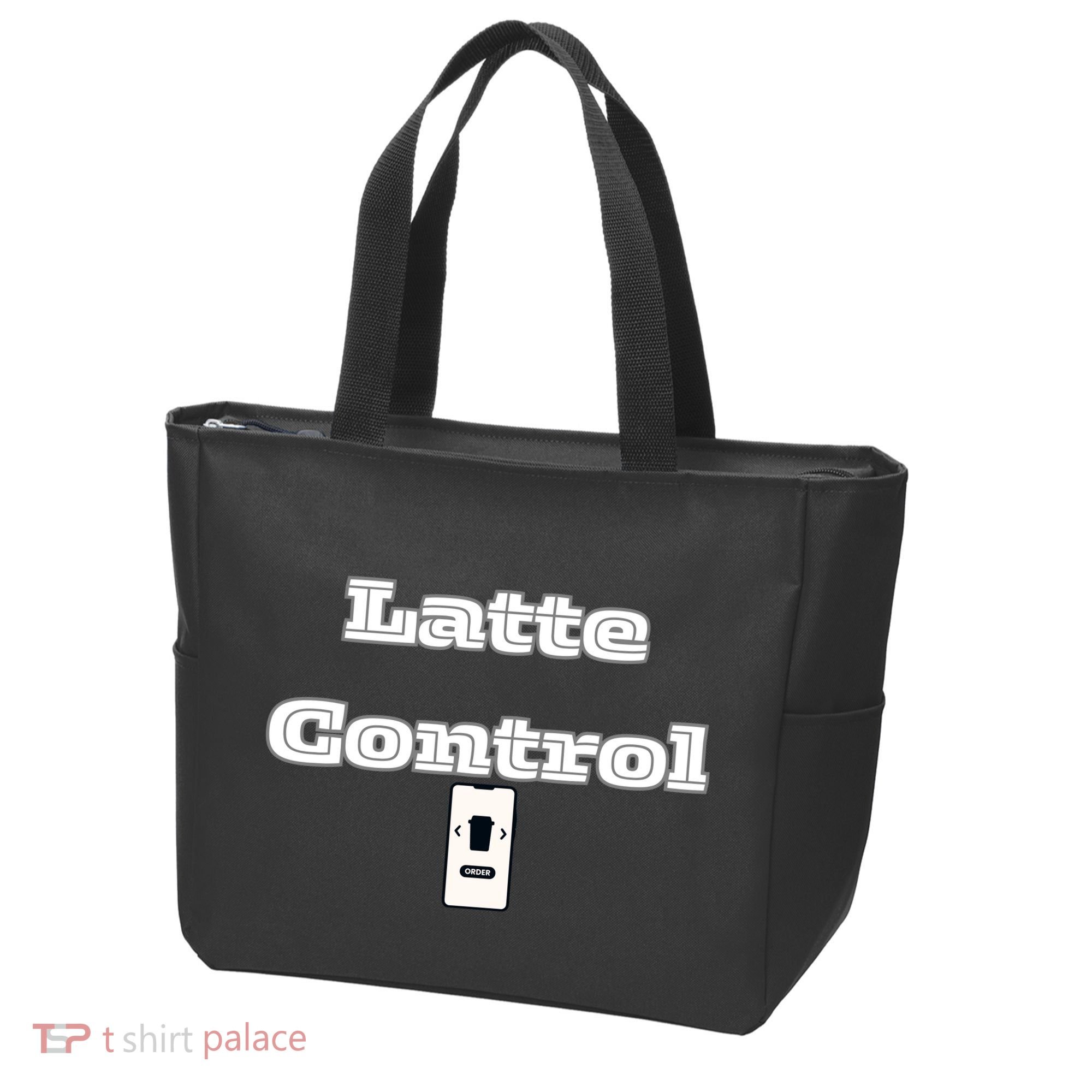 Funny Latte Enthusiasm Expresso Fan Graphic Tote Bag