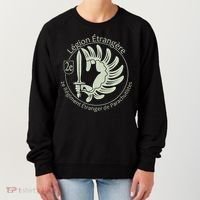 French L.E.G.I.O.N Etrangere Parachute Foreign Airborne Women's Sweatshirt thumb 0