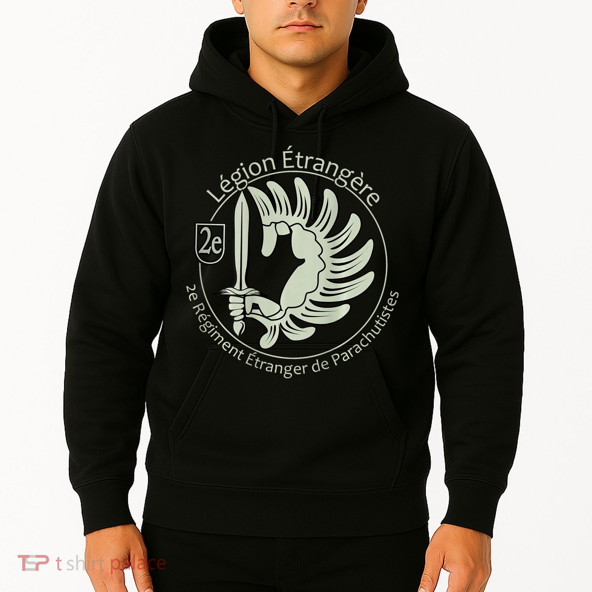 French L.E.G.I.O.N Etrangere Parachute Foreign Airborne Hoodie