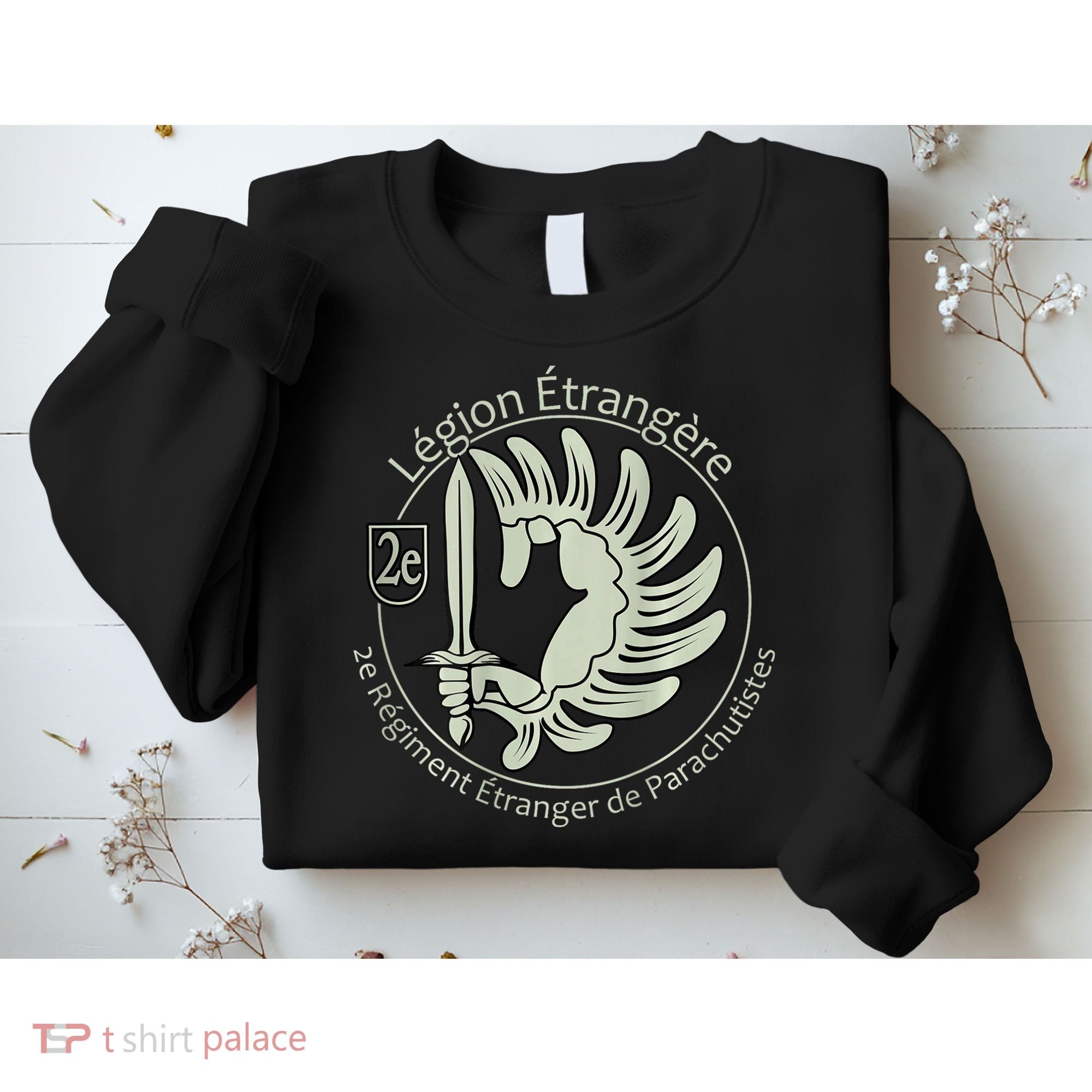 French L.E.G.I.O.N Etrangere Parachute Foreign Airborne Sweatshirt