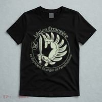 French L.E.G.I.O.N Etrangere Parachute Foreign Airborne T-Shirt thumb 5
