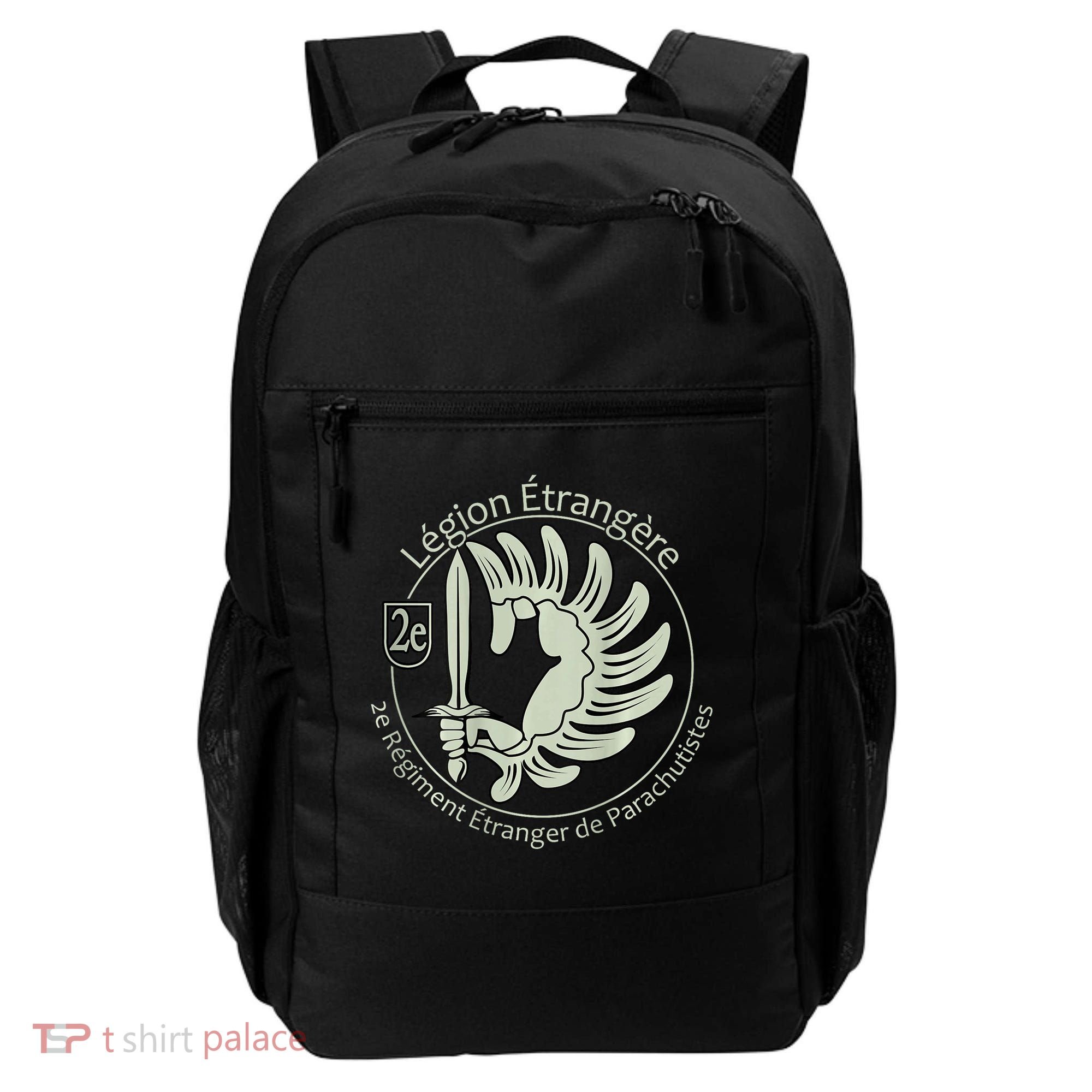 French L.E.G.I.O.N Etrangere Parachute Foreign Airborne Backpack