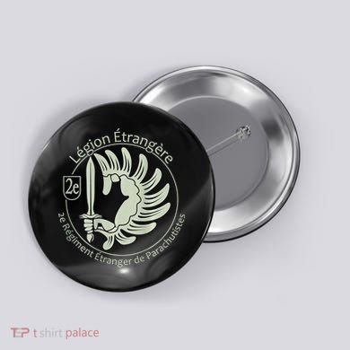 French L.E.G.I.O.N Etrangere Parachute Foreign Airborne Button