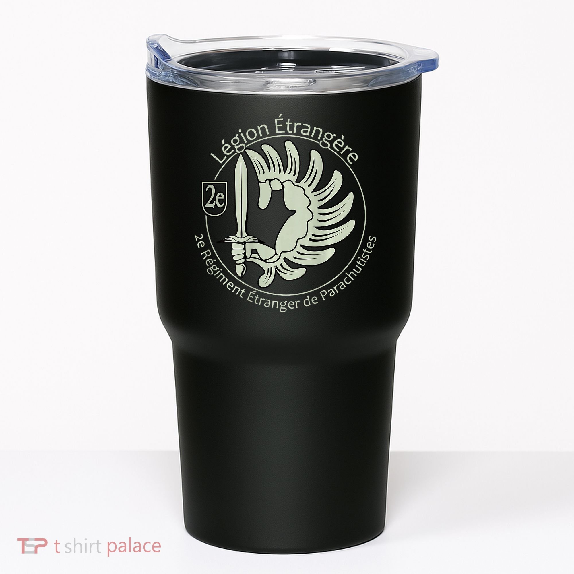 French L.E.G.I.O.N Etrangere Parachute Foreign Airborne Tumbler