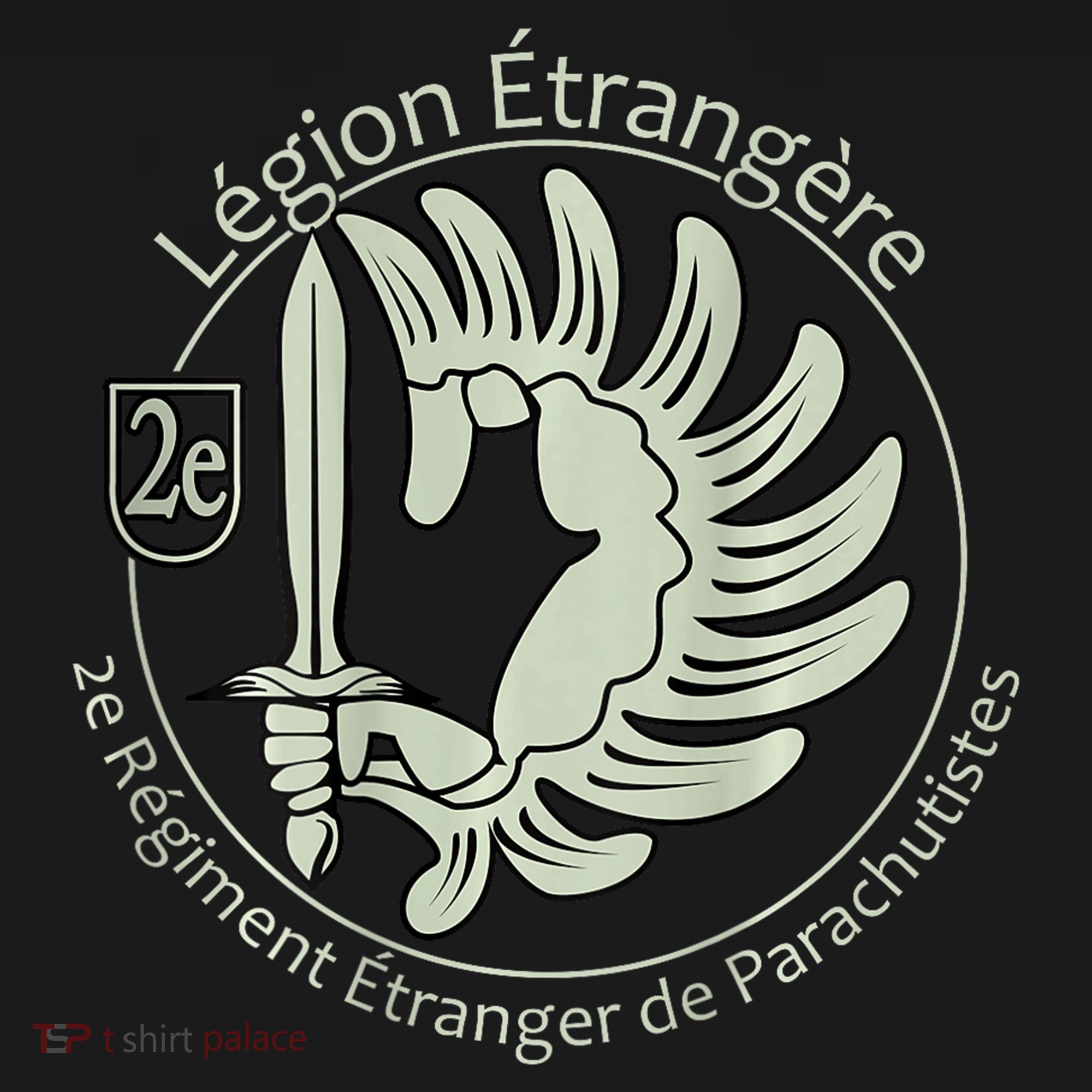 French L.E.G.I.O.N Etrangere Parachute Foreign Airborne Mousepad