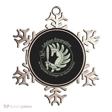French L.E.G.I.O.N Etrangere Parachute Foreign Airborne Ornament