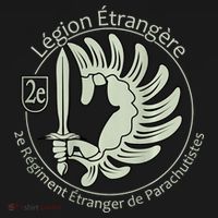 French L.E.G.I.O.N Etrangere Parachute Foreign Airborne Ornament thumb 1