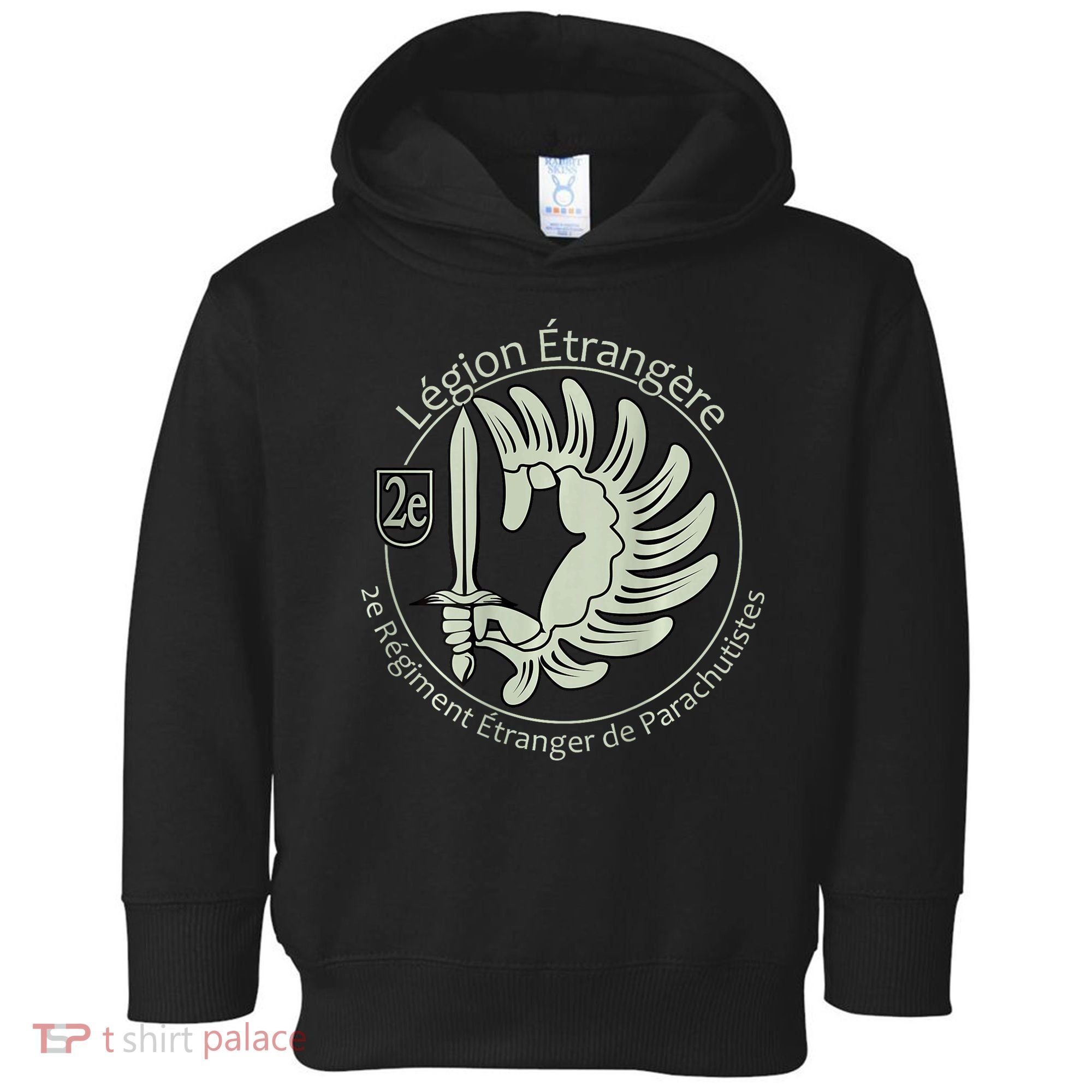 French L.E.G.I.O.N Etrangere Parachute Foreign Airborne Toddler Hoodie