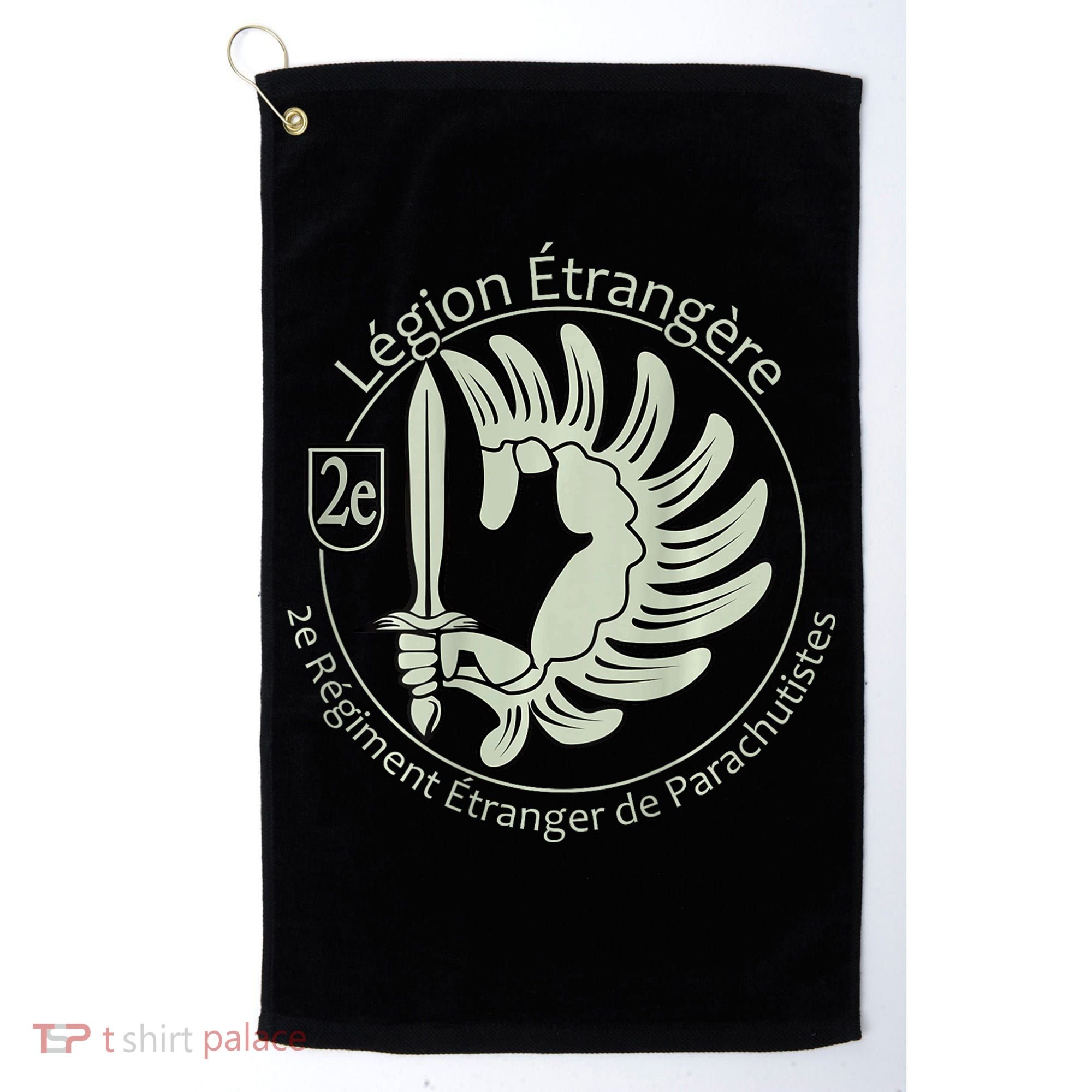 French L.E.G.I.O.N Etrangere Parachute Foreign Airborne Golf Towel