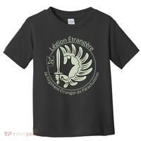 French L.E.G.I.O.N Etrangere Parachute Foreign Airborne Toddler T-Shirt thumb 0