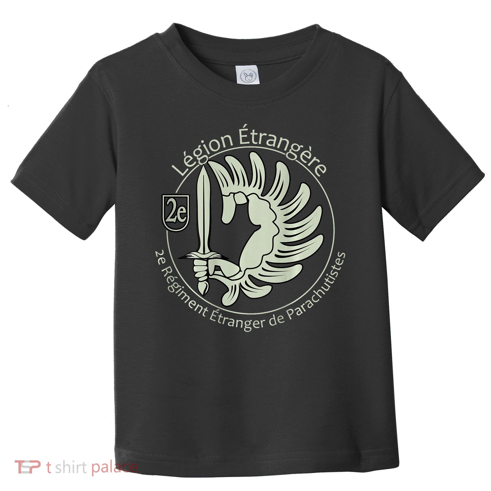 French L.E.G.I.O.N Etrangere Parachute Foreign Airborne Toddler T-Shirt