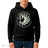 French L.E.G.I.O.N Etrangere Parachute Foreign Airborne Kids Hoodie thumb 4