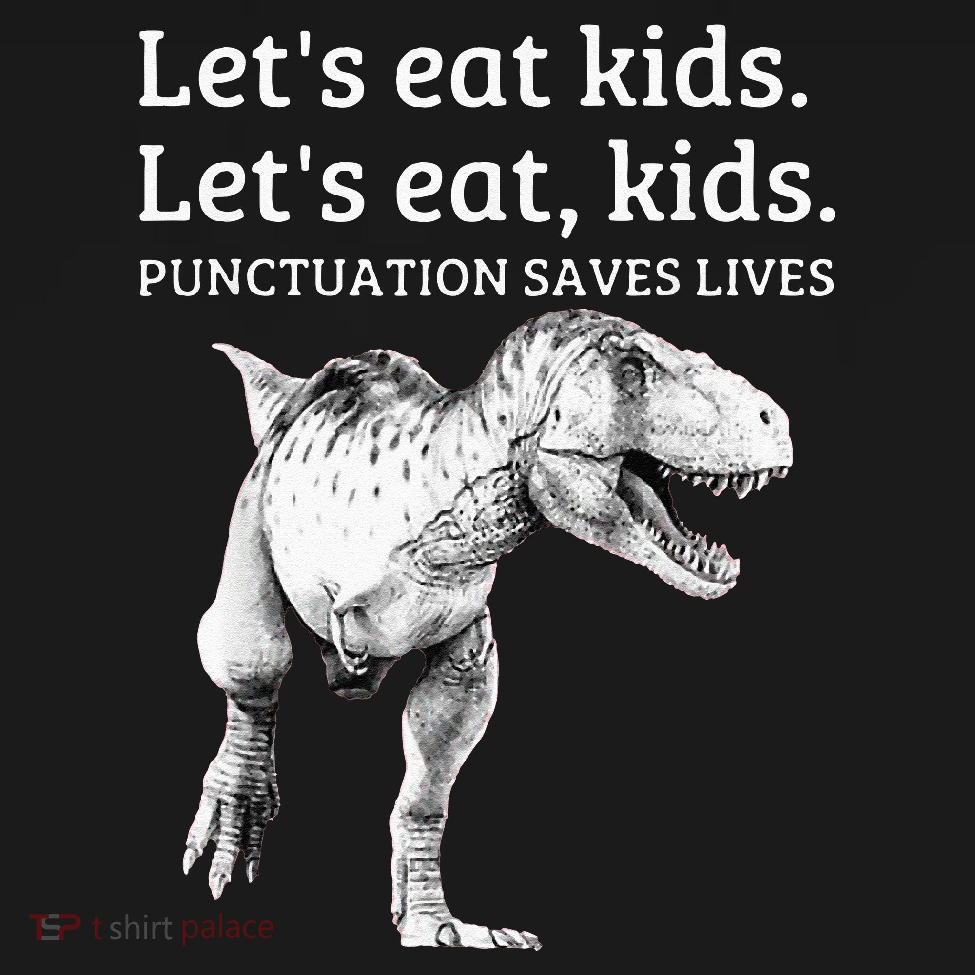 Funny Lets Eat Punctuation Saves Lives Grammar Baby Bodysuit