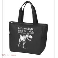Funny Lets Eat Punctuation Saves Lives Grammar Tote Bag thumb 3