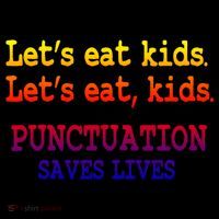 Funny Let's Eat Kids Punctuation Saves Lives Teacher Gift Coffee Mug thumb 5