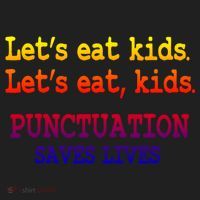 Funny Let's Eat Kids Punctuation Saves Lives Teacher Gift Beanie thumb 2