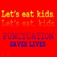 Funny Let's Eat Kids Punctuation Saves Lives Teacher Gift Santa Hat thumb 1