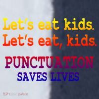 Funny Let's Eat Kids Punctuation Saves Lives Teacher Gift Sport-Tek Competitor United Soccer Jersey thumb 4