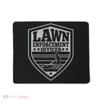 Funny Lawn Enforcement Officer Dad Lawn Mowing Mousepad thumb 0
