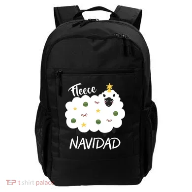 Fleece Navidad Backpack