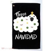 Fleece Navidad Golf Towel thumb 0