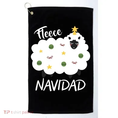 Fleece Navidad Golf Towel