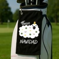 Fleece Navidad Golf Towel thumb 2