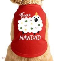 Fleece Navidad Doggie Tank thumb 0