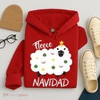 Fleece Navidad Hoodie thumb 4