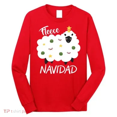 Fleece Navidad Long Sleeve Shirt