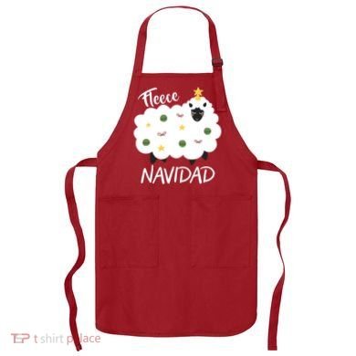 Fleece Navidad Apron