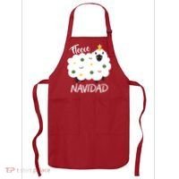 Fleece Navidad Apron thumb 0