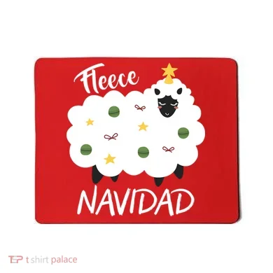 Fleece Navidad Mousepad