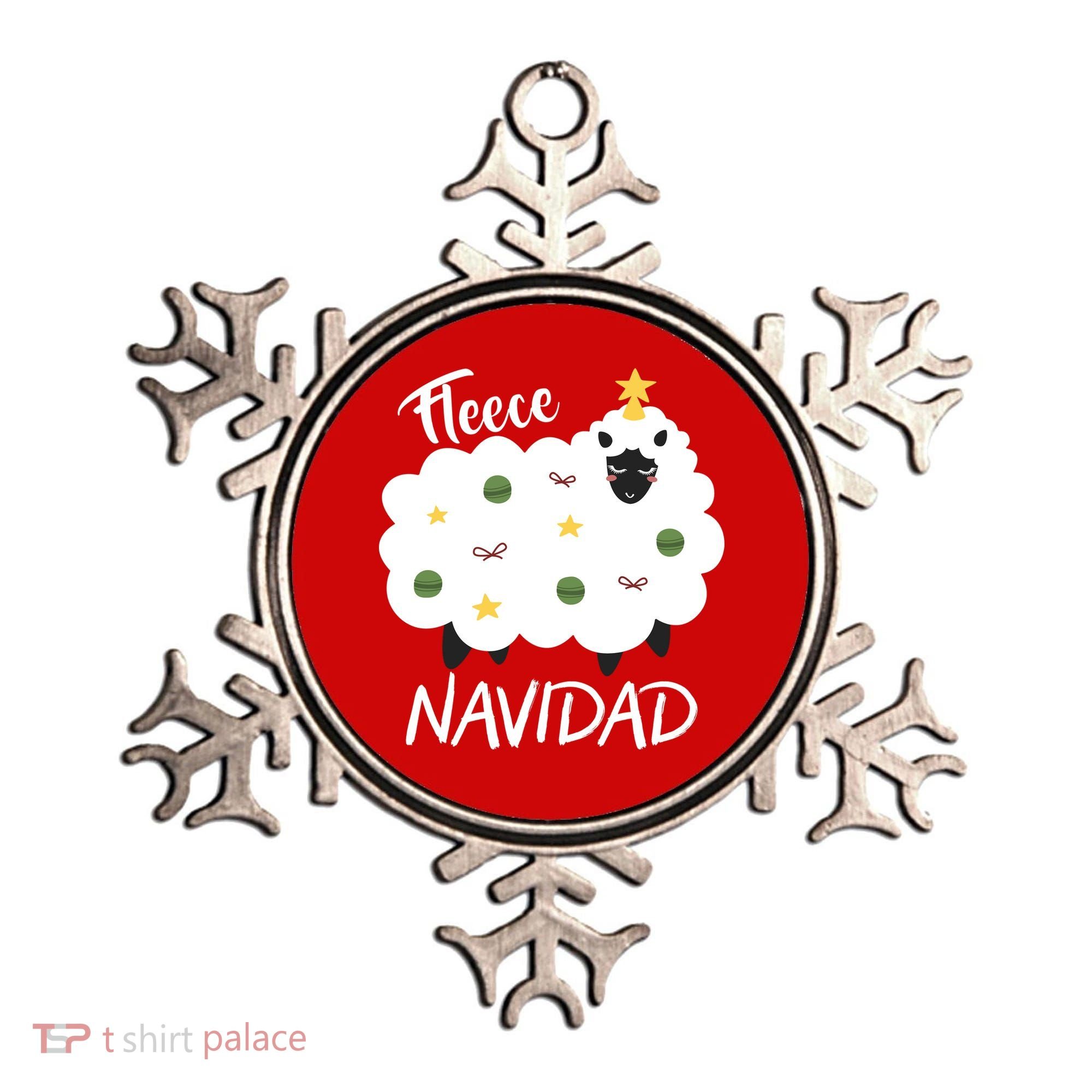 Fleece Navidad Ornament