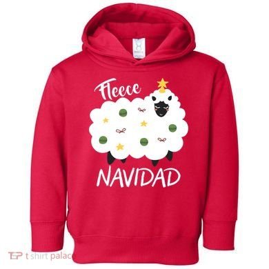 Fleece Navidad Toddler Hoodie