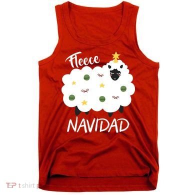 Fleece Navidad Tank Top