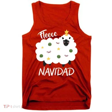 Fleece Navidad Tank Top