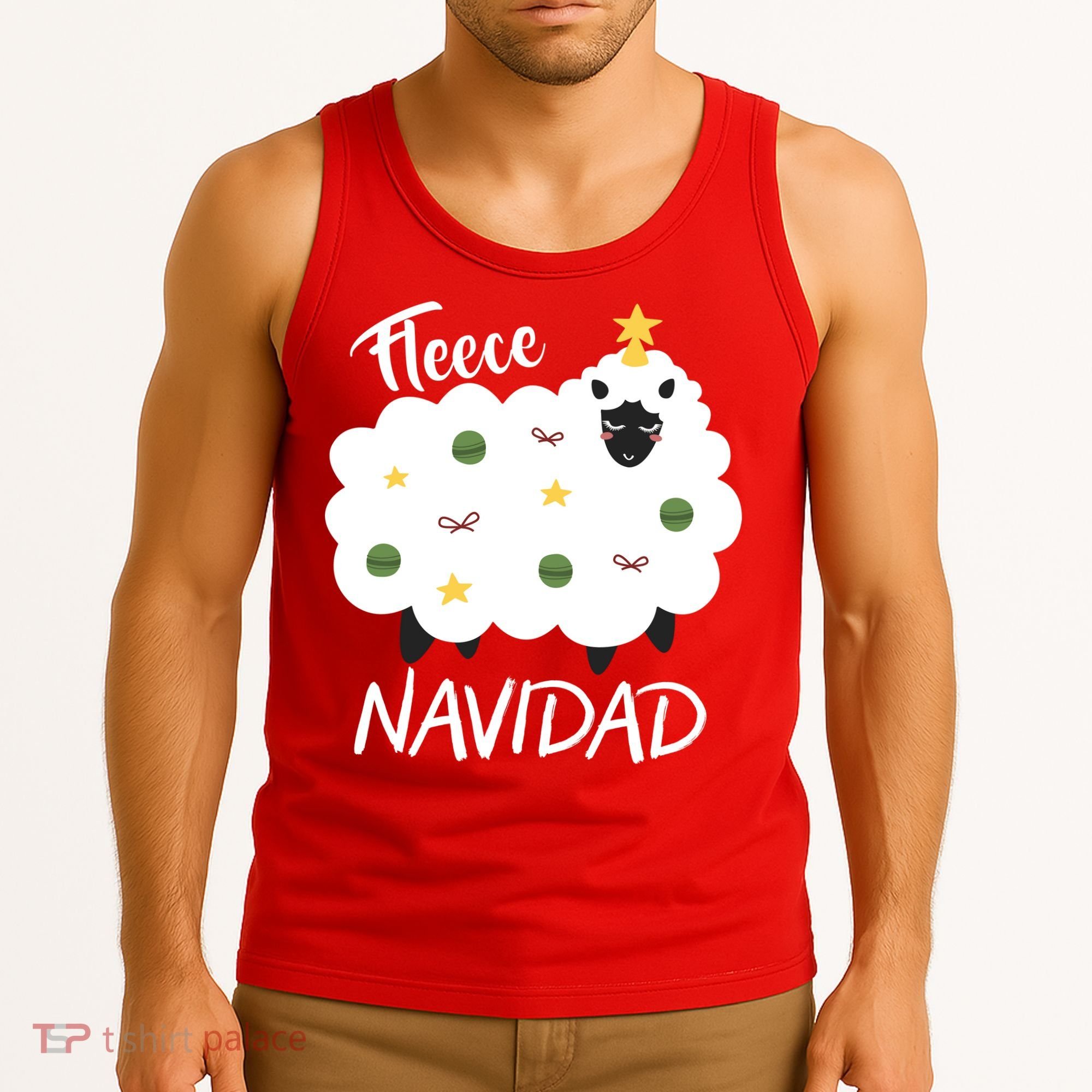Fleece Navidad Tank Top