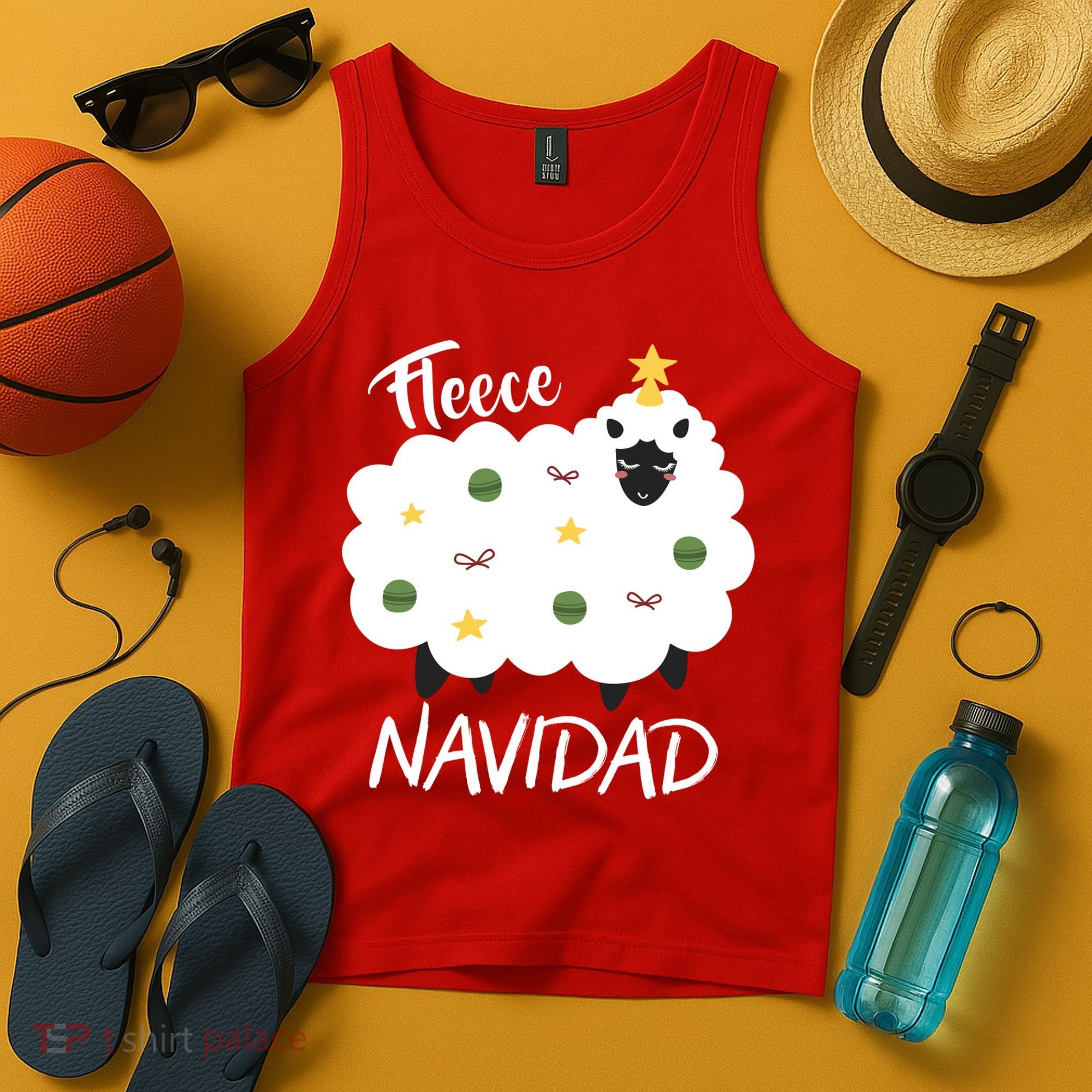 Fleece Navidad Tank Top