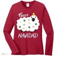 Fleece Navidad Women's Long Sleeve Shirt thumb 0