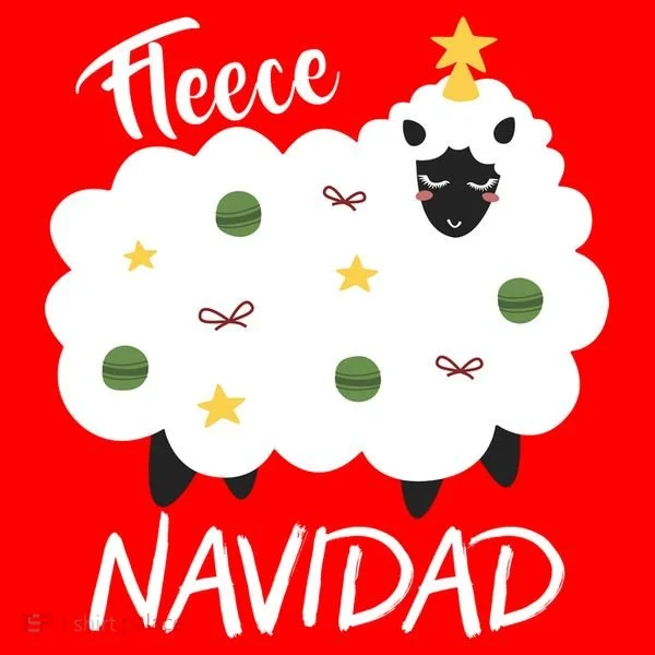Fleece Navidad Women's Long Sleeve Shirt