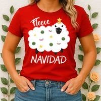 Fleece Navidad Women's T-Shirt thumb 2
