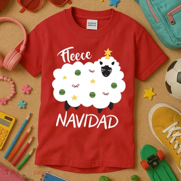 Fleece Navidad Kids T-Shirt