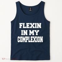 Flexin In My Complexion Tank Top thumb 2